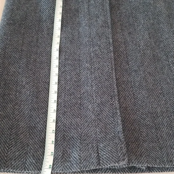 Luna Paris Gray Wool Blend Long Coat